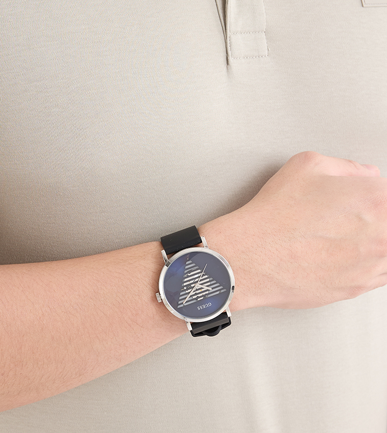 Idol Quartz Analog Watch, 44 mm