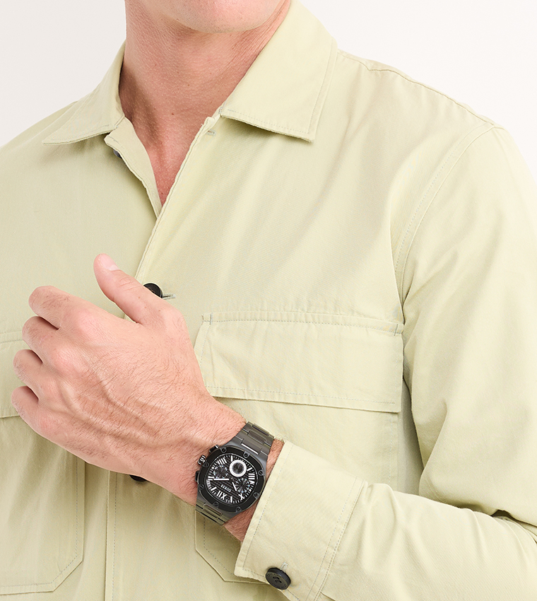 Headline Quartz Chronograph Watch, 42 mm