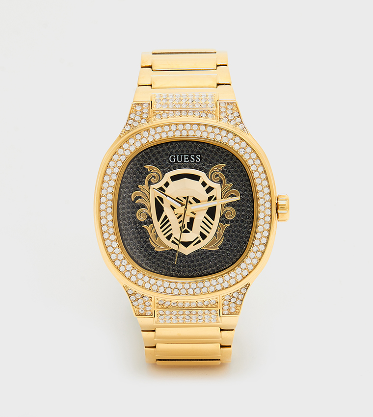 Kingdom Quartz Analog Watch, 45 mm