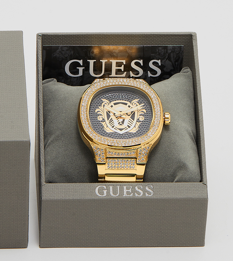 Kingdom Quartz Analog Watch, 45 mm