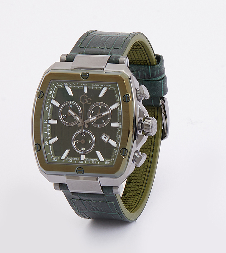 Spirit Tonneau Chronograph Watch, 44 mm