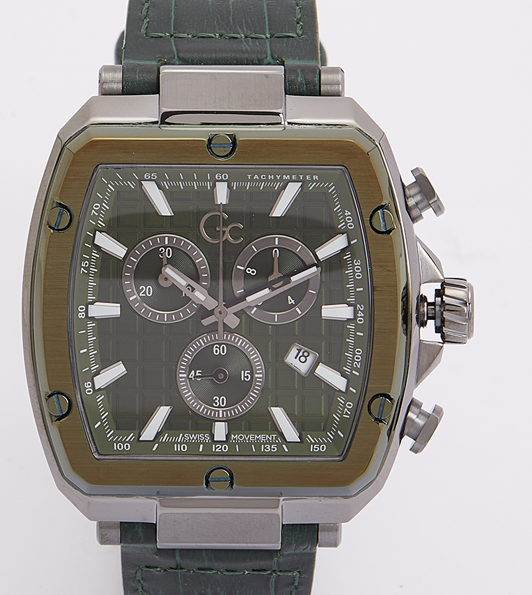 Spirit Tonneau Chronograph Watch, 44 mm