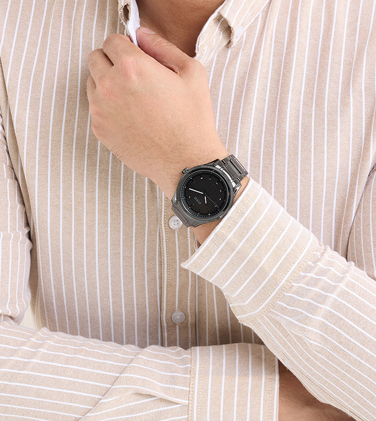 Dex Quartz Analog Watch, 44 mm