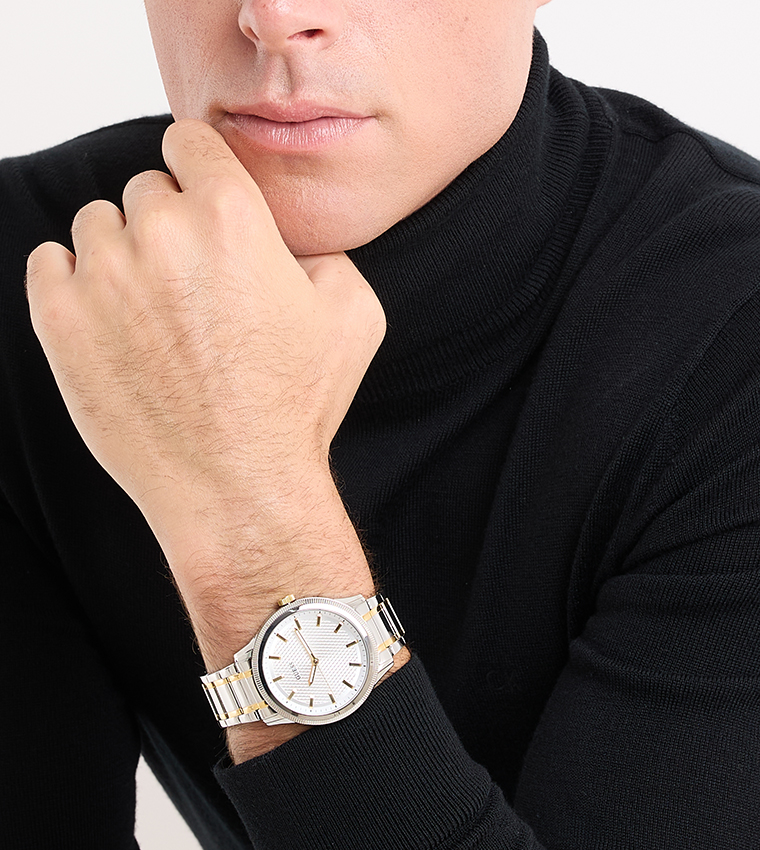 Dex Quartz Analog Watch, 44 mm