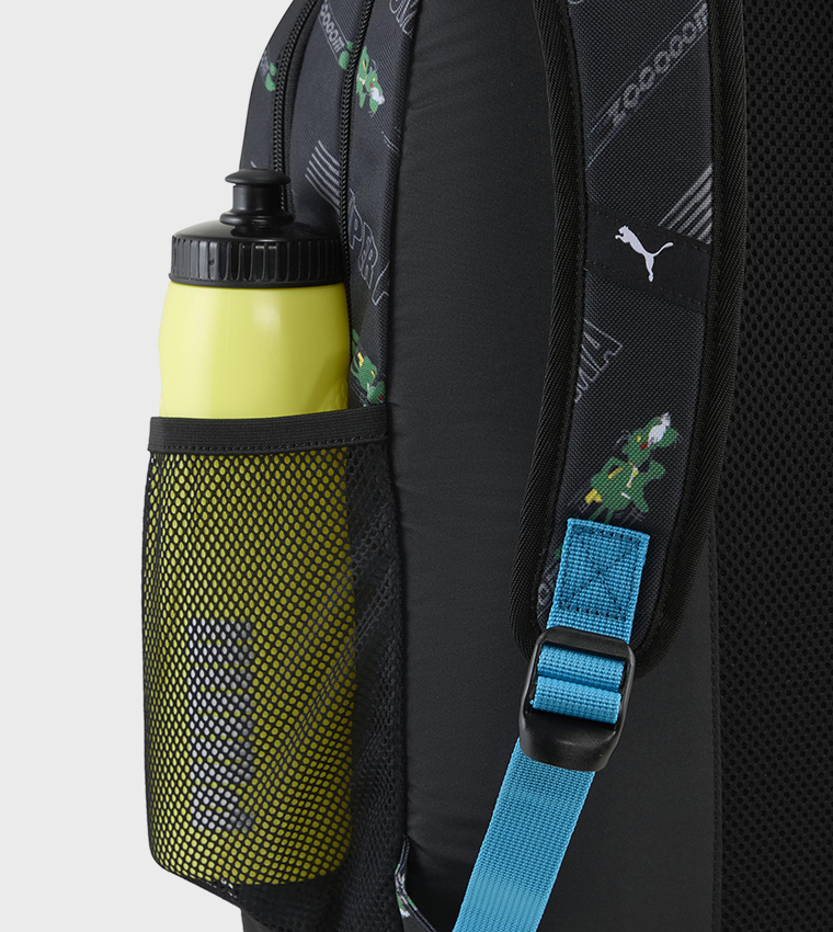 Logo Printed Zip-Closure Backpack