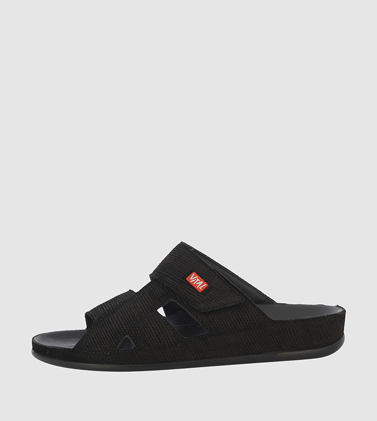 Buy Vital Vital Yarn Open Toe Comfort Sandals In Beige 6thStreet Saudi Arabia