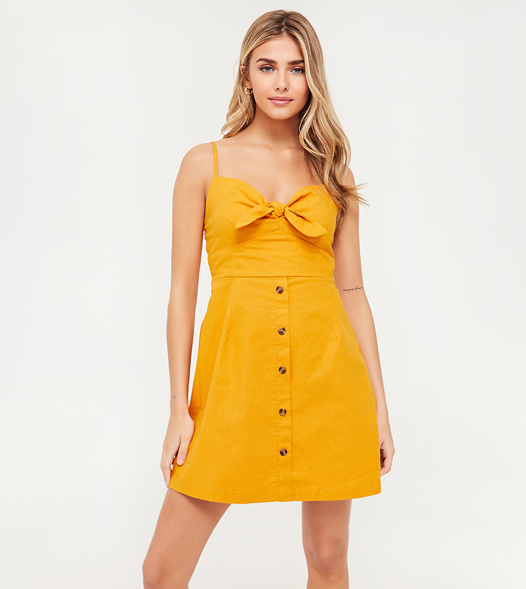 Buy Ardene Dresses Yellow In Yellow | 6thStreet UAE