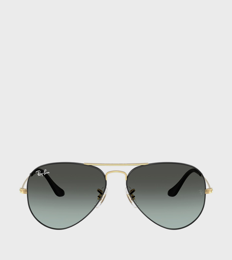 Metal Rim Aviator Sunglasses