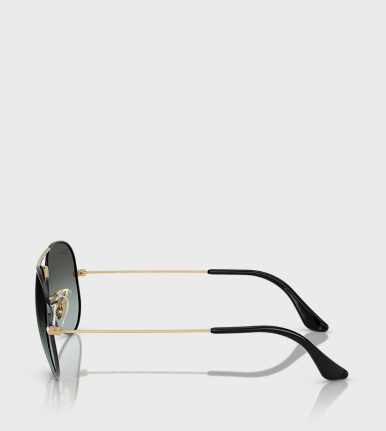 Metal Rim Aviator Sunglasses