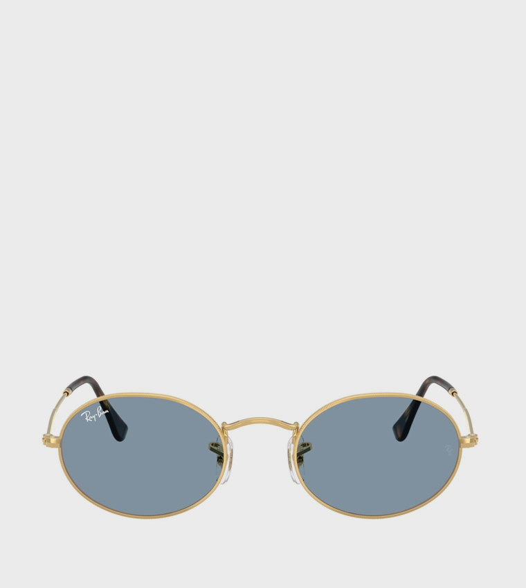 EVOLUTION Metal Frame Round Sunglasses