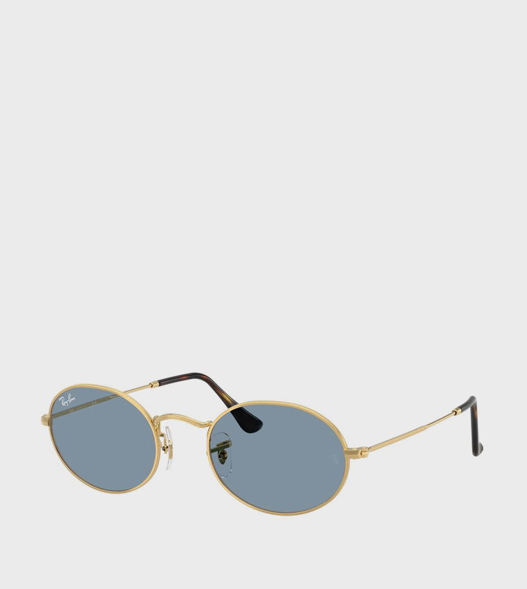 EVOLUTION Metal Frame Round Sunglasses