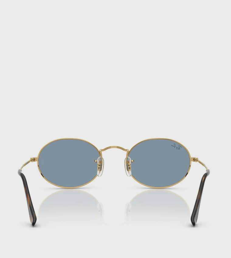 EVOLUTION Metal Frame Round Sunglasses