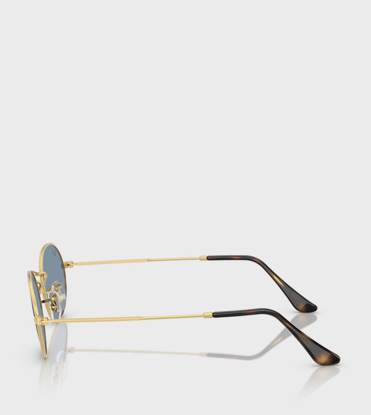 EVOLUTION Metal Frame Round Sunglasses