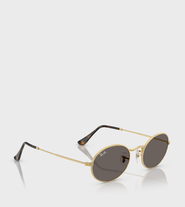 EVOLUTION Metal Frame Round Sunglasses