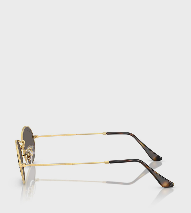 EVOLUTION Metal Frame Round Sunglasses