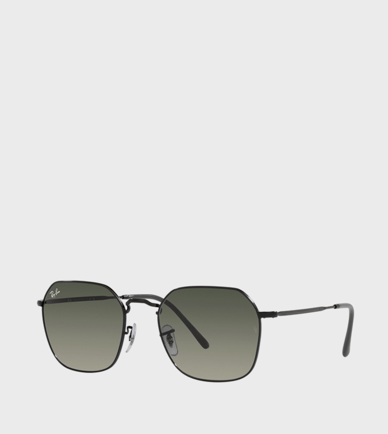 JIM Metal Rim Hexagon Sunglasses