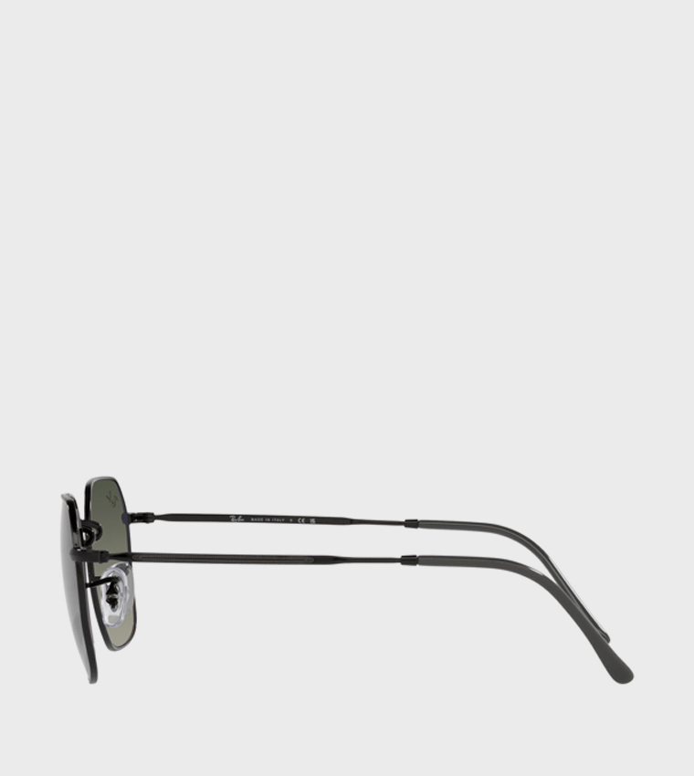 JIM Metal Rim Hexagon Sunglasses
