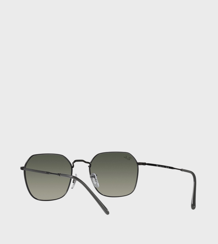 JIM Metal Rim Hexagon Sunglasses