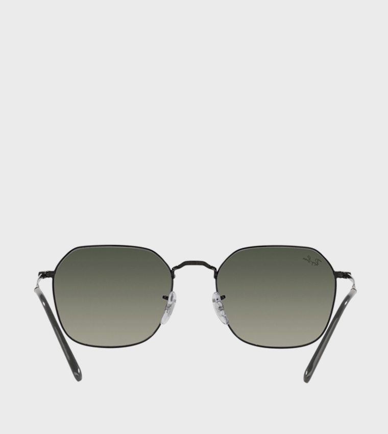 JIM Metal Rim Hexagon Sunglasses