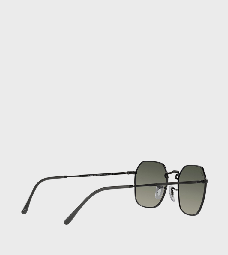 JIM Metal Rim Hexagon Sunglasses