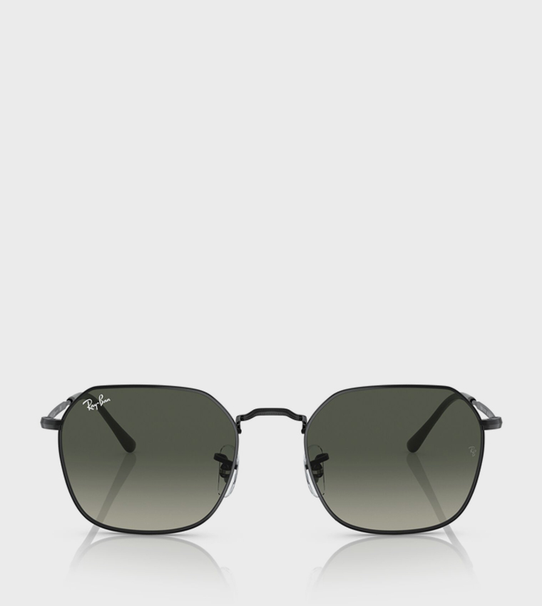 JIM Metal Rim Hexagon Sunglasses