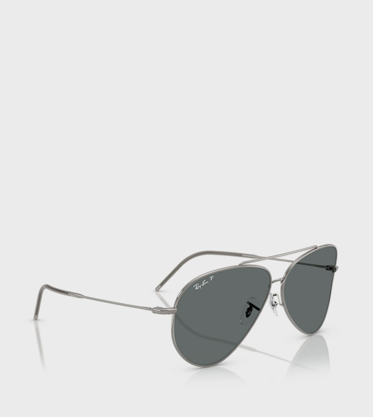 Metal Rim Aviator Sunglasses