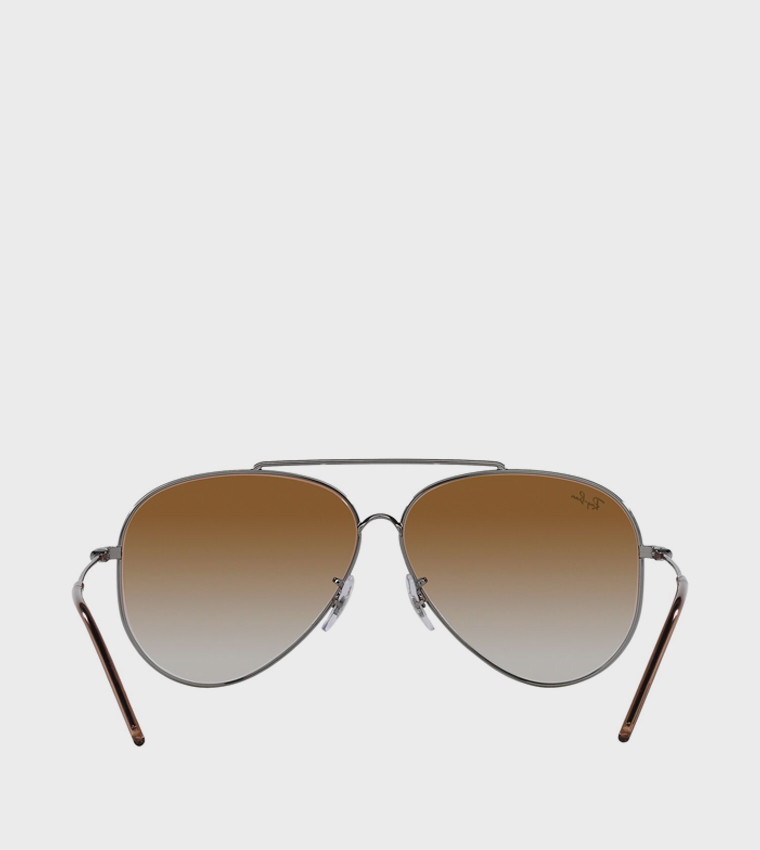 Metal Rim Aviator Sunglasses