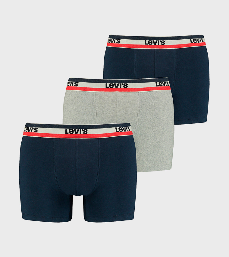 Pack of 3 Logo Waistband Boxer Briefs