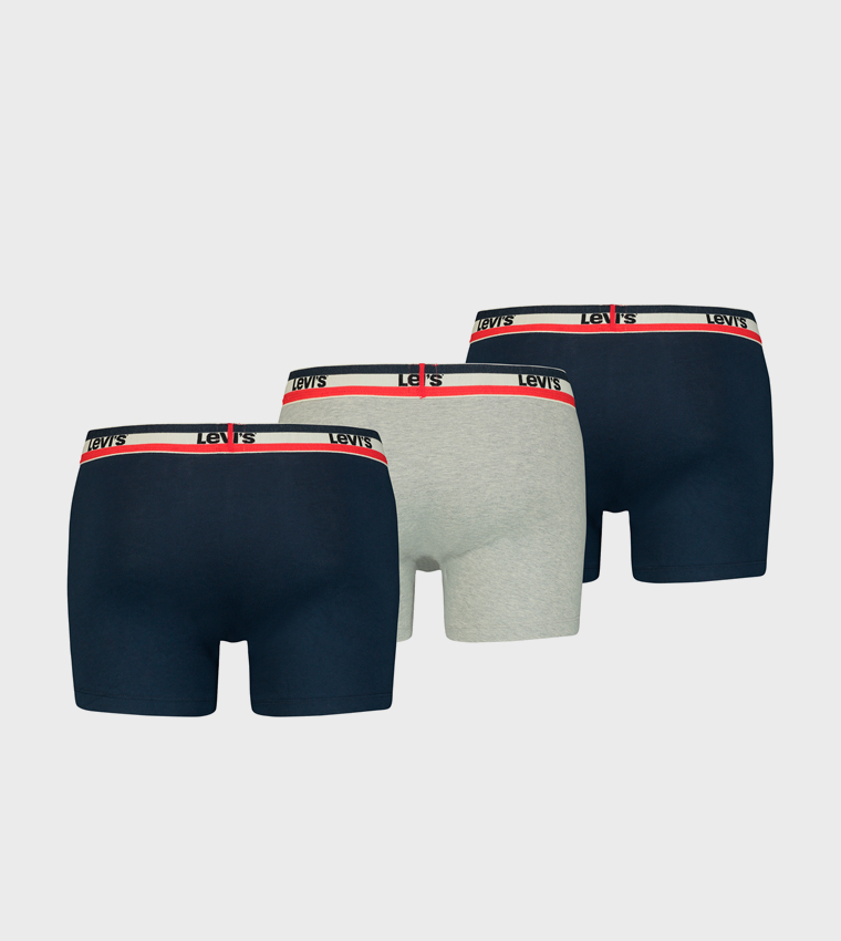 Pack of 3 Logo Waistband Boxer Briefs