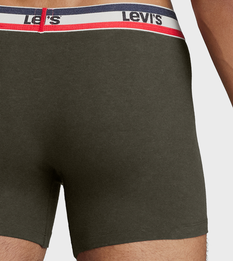 Pack of 3 Logo Waistband Boxer Briefs