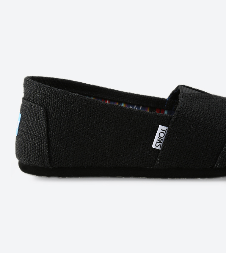 Black burlap toms best sale