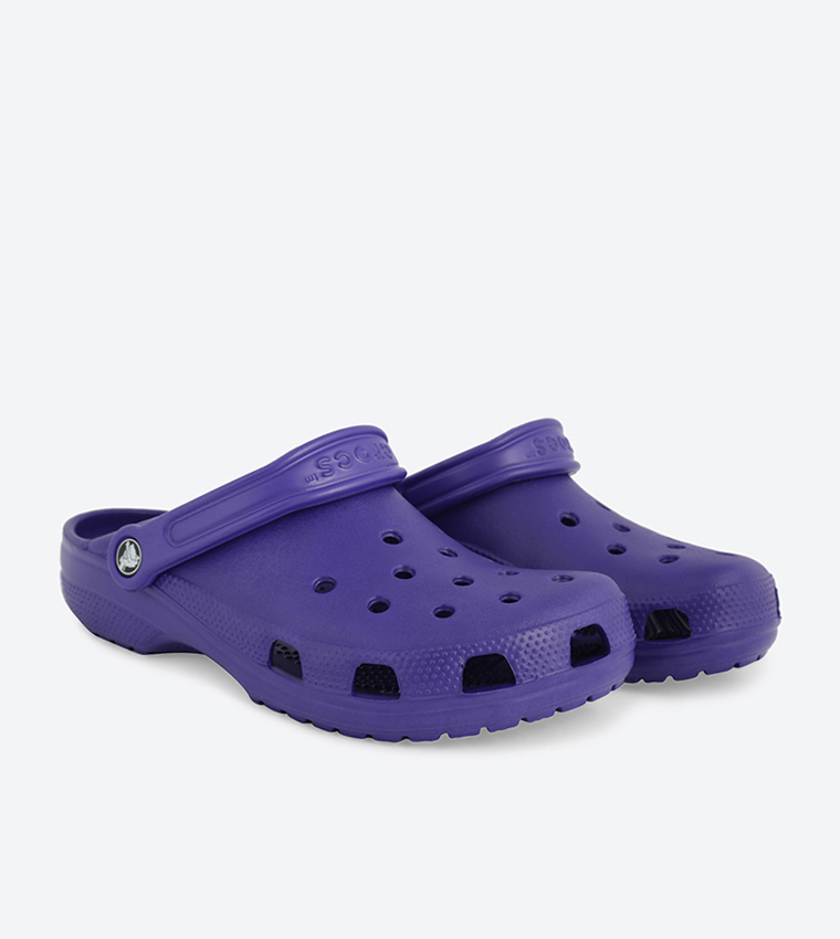 Comfortable Classic Clogs - Purple