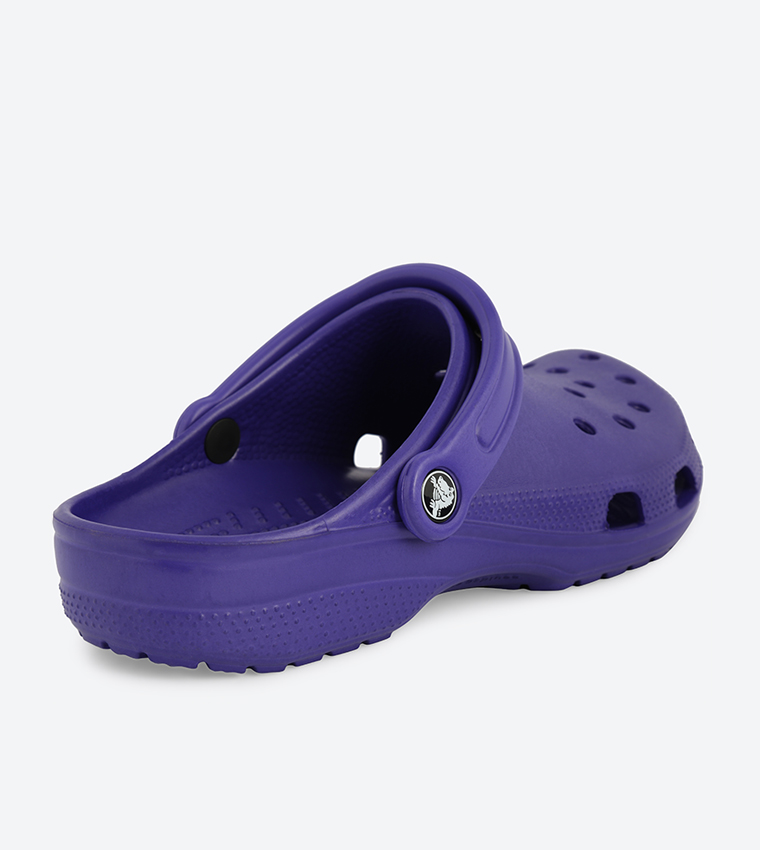Comfortable Classic Clogs - Purple