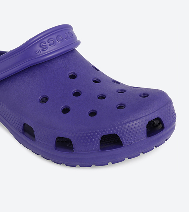 Comfortable Classic Clogs - Purple