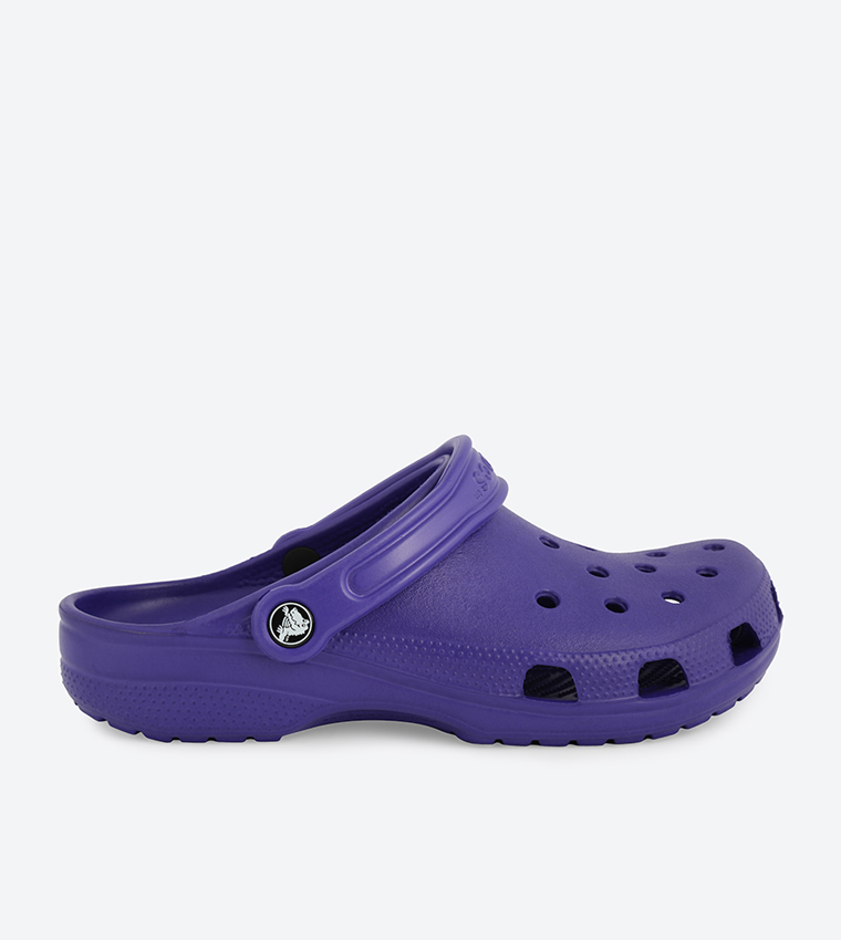 Comfortable Classic Clogs - Purple