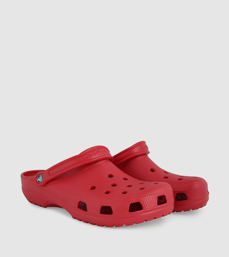Buy Crocs Comfortable Classic Clogs In Red | 6thStreet Kuwait