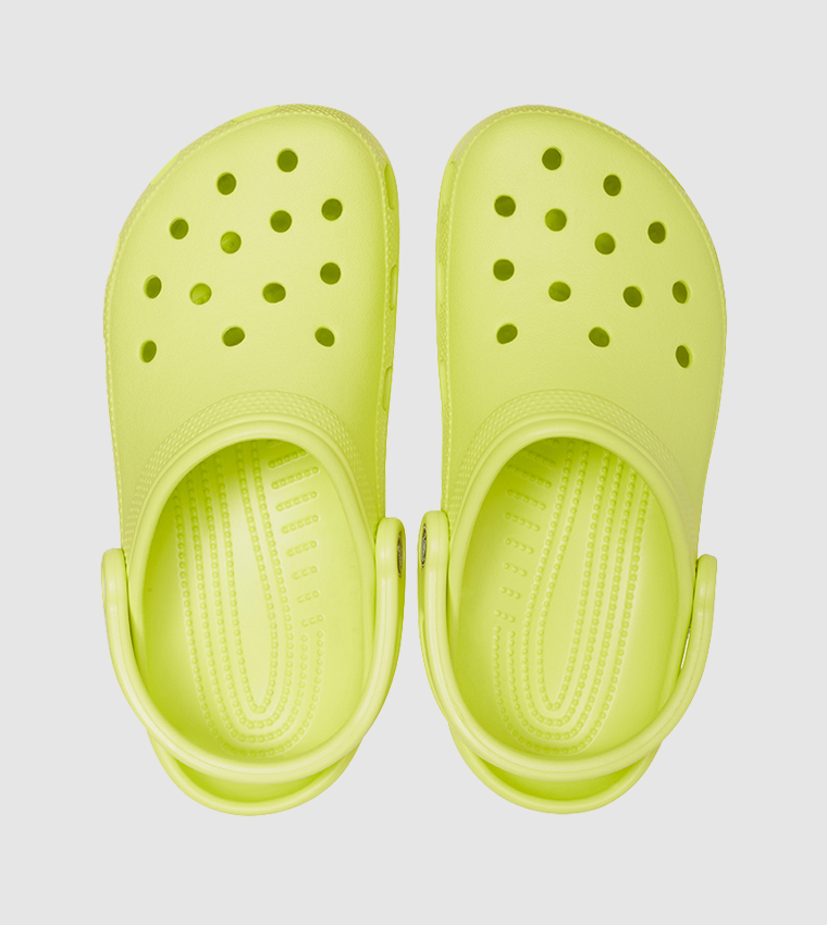 Classic Cut Out Detail Sling Back Clogs