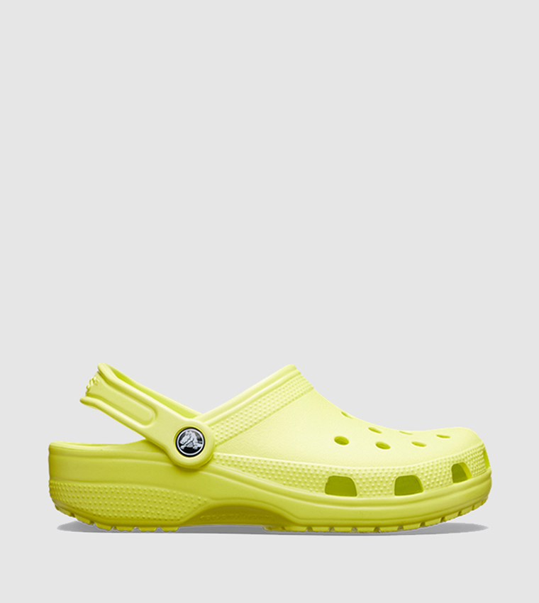 Classic Cut Out Detail Sling Back Clogs