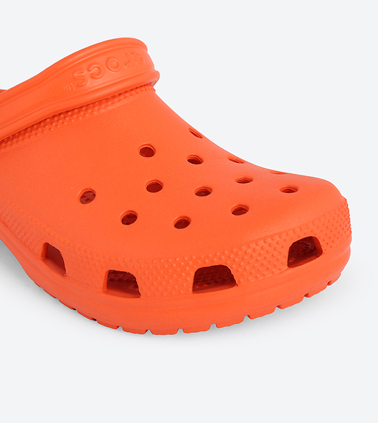 Comfortable Classic Clogs - Orange