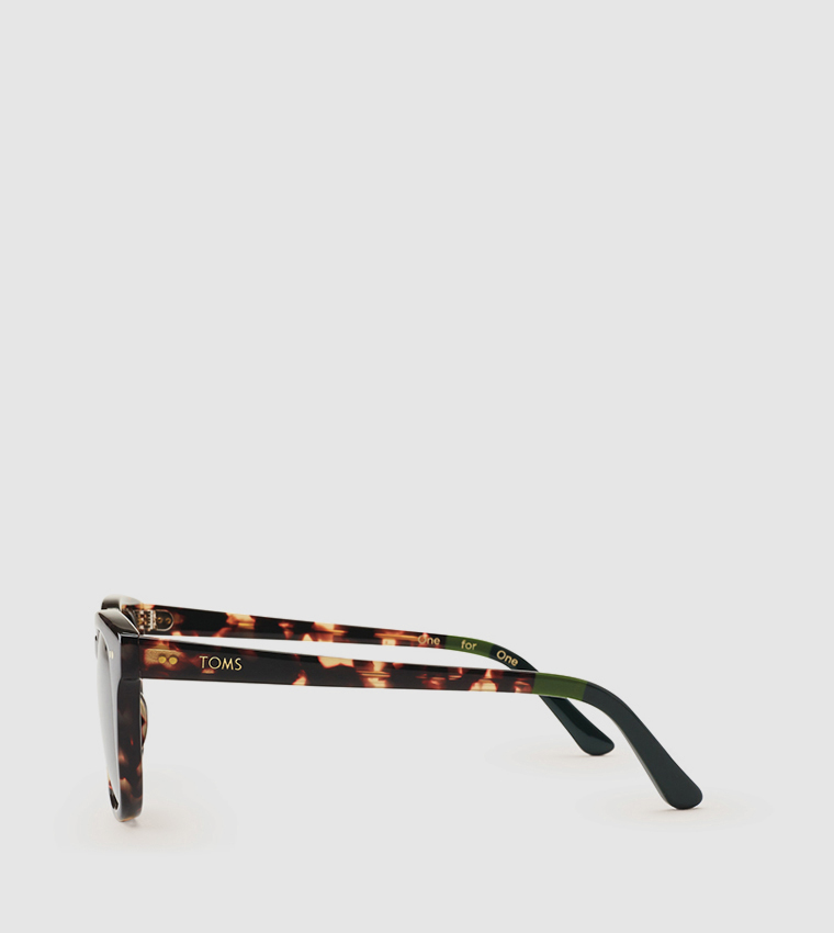 TOMS Amber Round Sunglasses Tortoiseshell Details Dodoma 201, 51 20 152 TOMS Dodoma 201 Sunglasses - Women main image 3