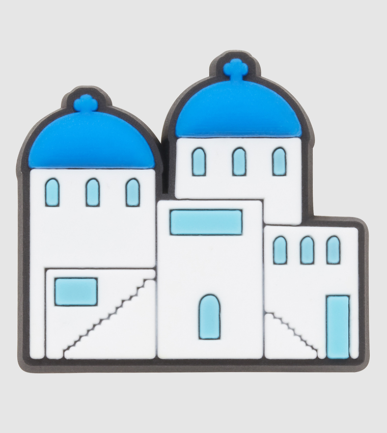 Buy Crocs Santorini Building Jibbitz Shoe Charm In Multiple Colors