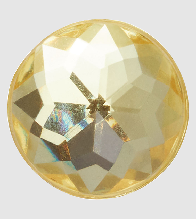 Sparkly Yellow Circle