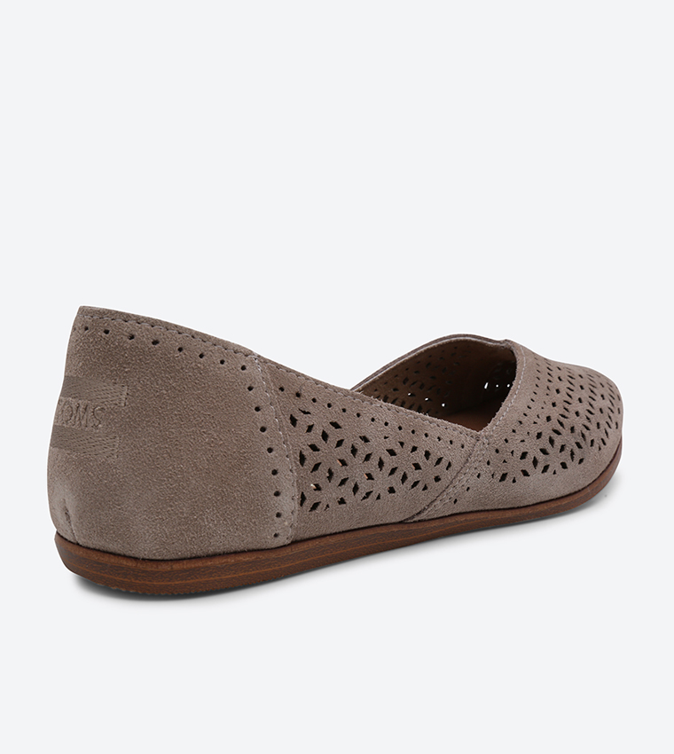 Toms taupe suede hot sale mosaic jutti