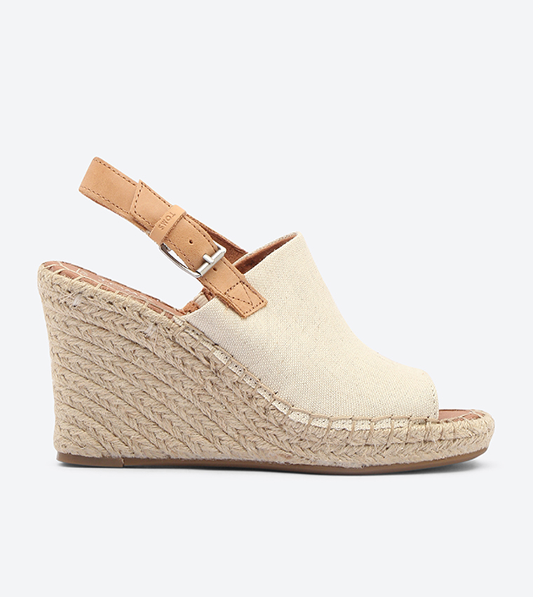 Monica slingback wedge outlet toms