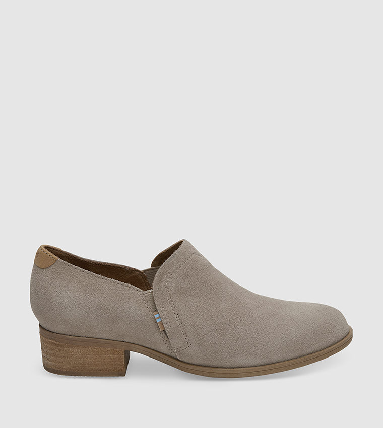 Desert taupe suede discount women's shaye booties