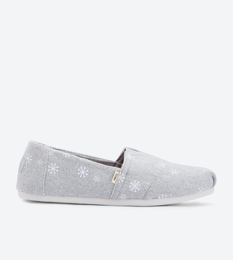 Drizzle grey washed on sale canvas women's espadrilles