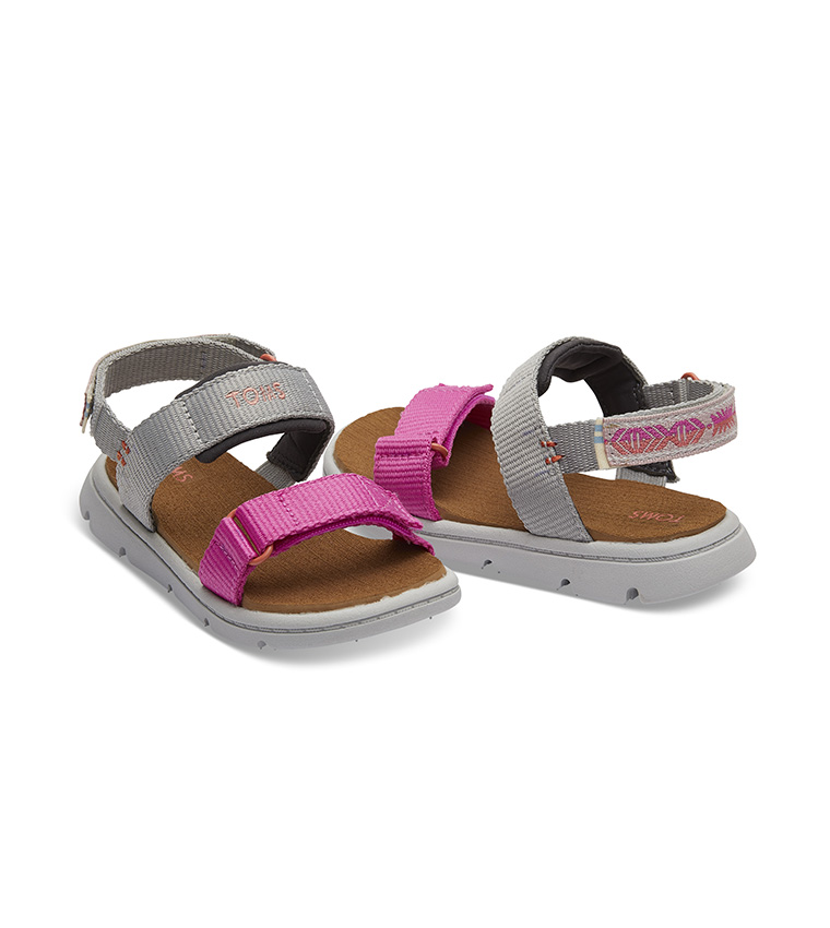 Buy Toms Ray Sandals Grey In Grey 6thStreet Qatar