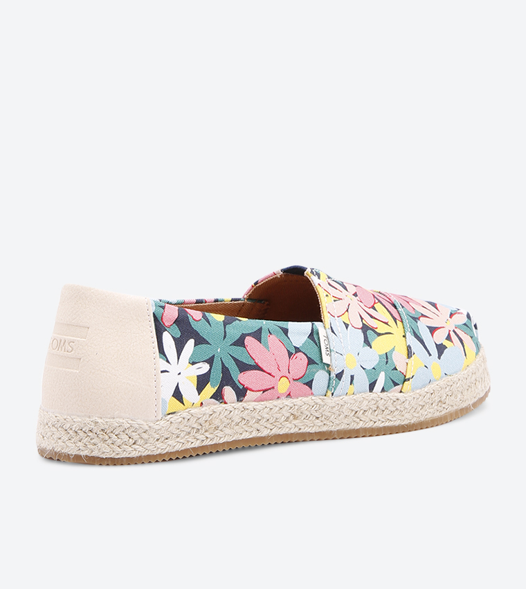 Alpargata Giant Flowers Printed Classics Espadrille - Multi