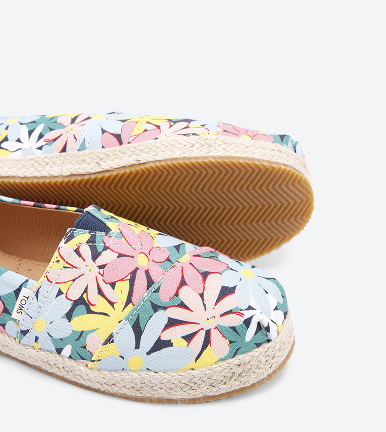 Alpargata Giant Flowers Printed Classics Espadrille - Multi