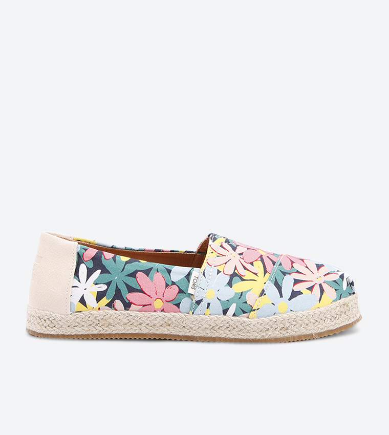 Alpargata Giant Flowers Printed Classics Espadrille - Multi